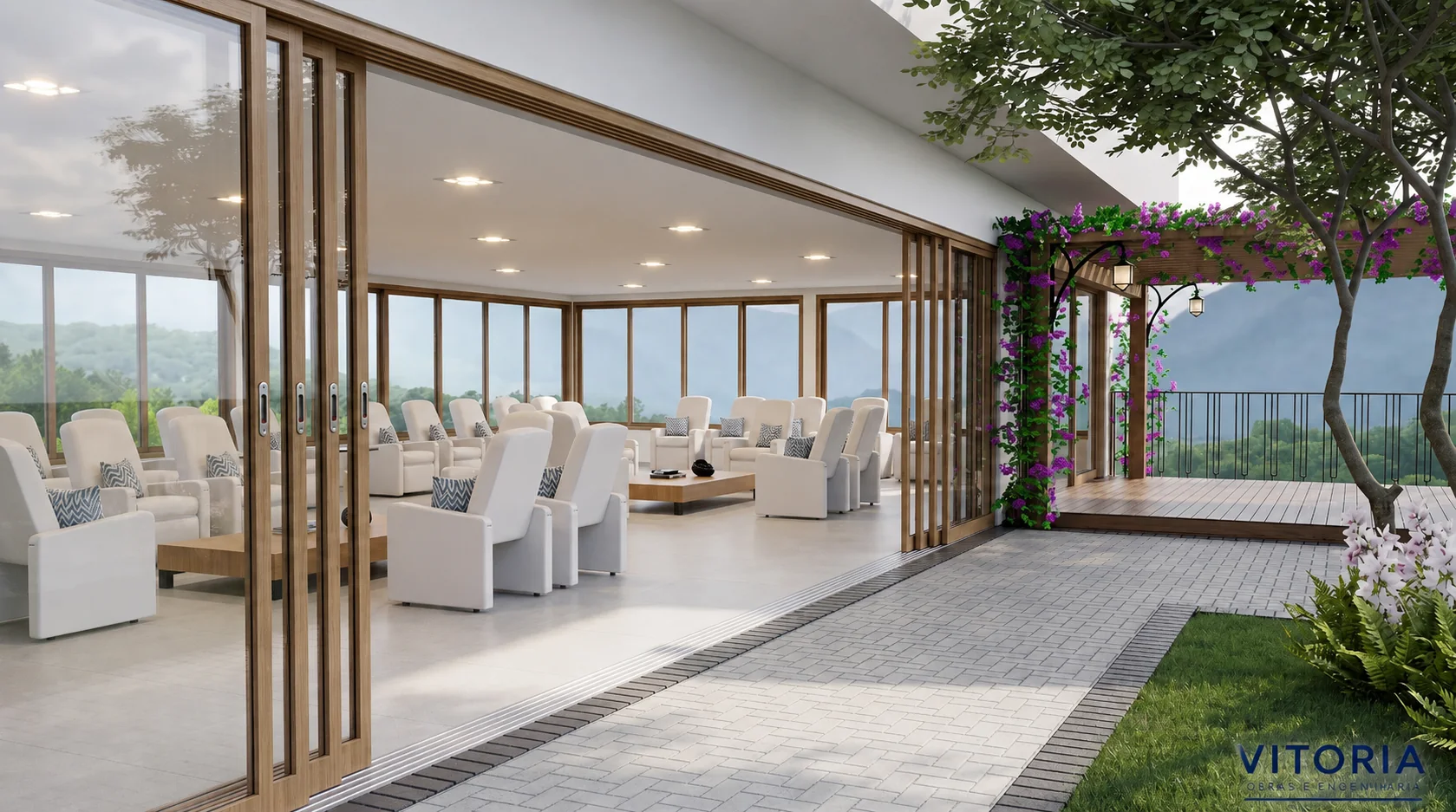 Ambiente residencial de alto padrão